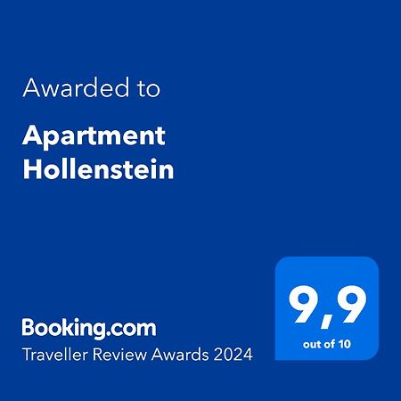 Apartment Hollenstein Hollenstein an der Ybbs Dış mekan fotoğraf